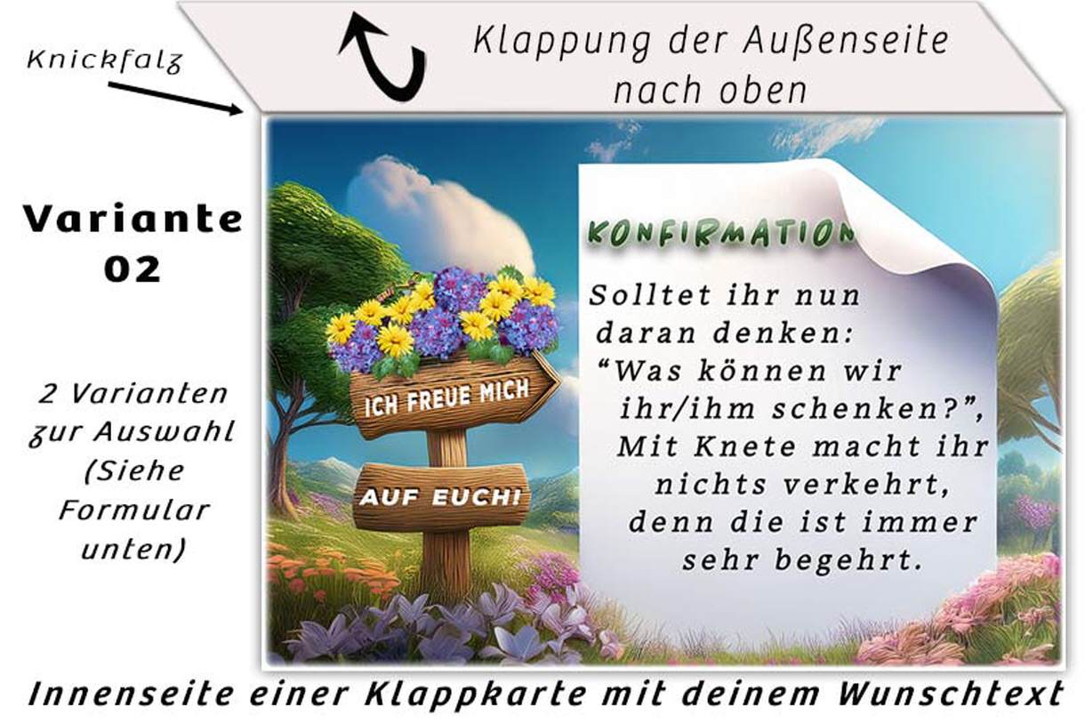 lustige Einladung zur Konfirmation als Vorladung