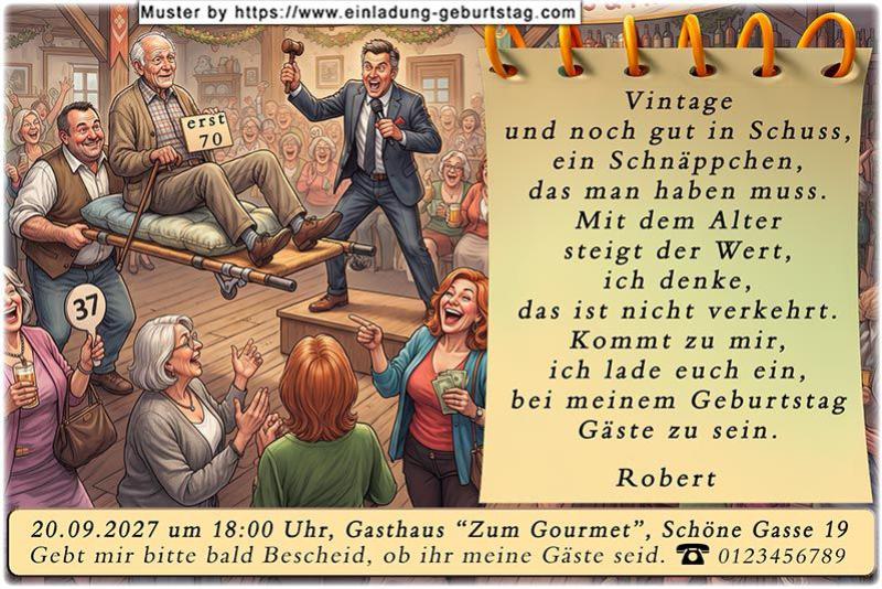 Diese Auktion, zeigt, dass Sie mit dem Alter an Wert gewinnen.