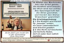 die lustige Einladung zur Jugendweihe mit dem Spezialgericht für Jugendweiheangelegenheiten