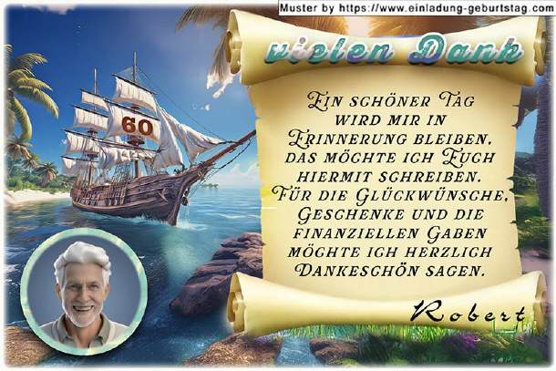 Danksagung Geburtstag 05